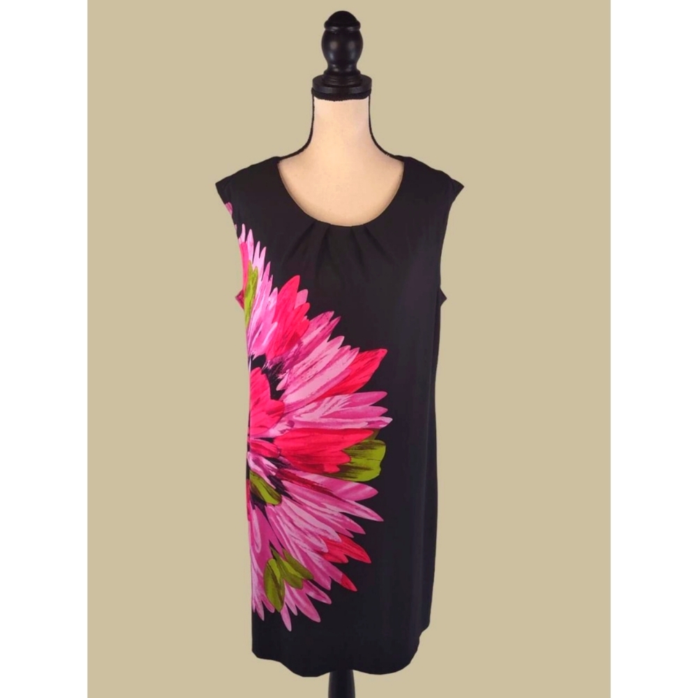 Brilliant Floral Stretch SheathDress 8